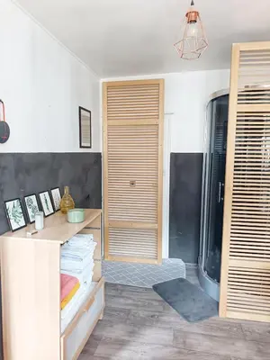 Plan de l'établissement ROOMS HOME CSM Suites privées 1 ou 2 chambres en cœur de ville entre Paris et Reims 40 mn Disneyland Paris