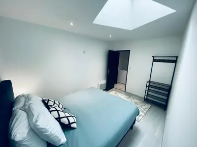 Un ou plusieurs lits dans un hébergement de l'établissement Maison Hypercentre - Duplex - Cozy houses