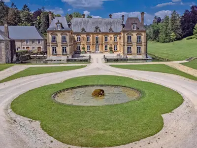 Jardin de l'établissement Gite du Moulin