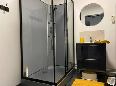 Salle de bains dans l'établissement Marie Clothilde