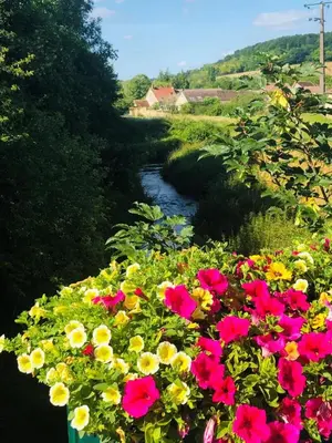 Paysage naturel près de la maison de vacances