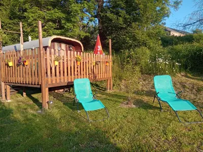 Jardin de l'établissement La tiote roulotte