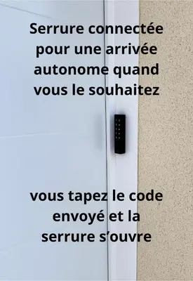 Plan de l'établissement Chambre Zen - SDB WC Privatif - Entrée autonome - Grande TV NETFLIX