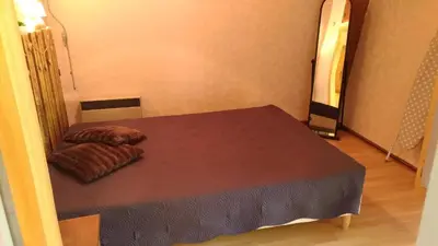 Un ou plusieurs lits dans un hébergement de l'établissement Le repos du brigand