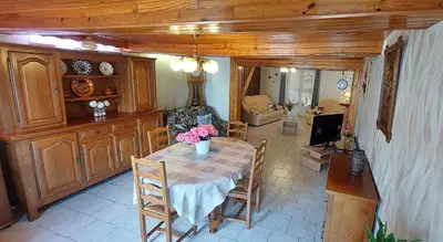 Cuisine ou kitchenette dans l'établissement Chez marcelle