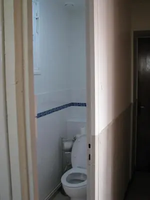 Salle de bains dans l'établissement Le chateau