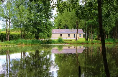 Paysage naturel près de la maison de vacances