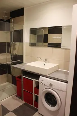 Salle de bains dans l'établissement La croix majot