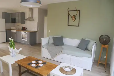 Cuisine ou kitchenette dans l'établissement Bellodge