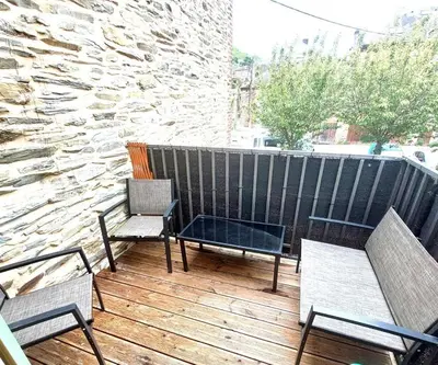 Balcon ou terrasse dans l'établissement L'envol
