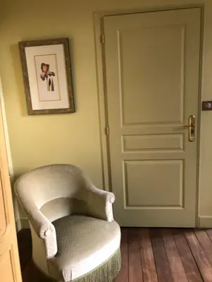 Coin salon dans l'établissement La Demeure d'Agapanthe