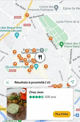 Plan de l'établissement Jupiter