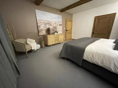Un ou plusieurs lits dans un hébergement de l'établissement Maison Longue de La Cassine