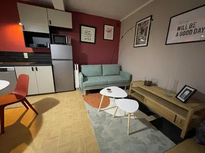 Cuisine ou kitchenette dans l'établissement Maison Longue de La Cassine