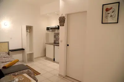 Cuisine ou kitchenette dans l'établissement MERCURE