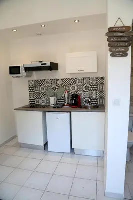 Cuisine ou kitchenette dans l'établissement MERCURE