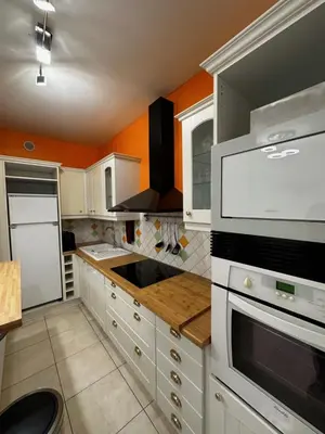 Cuisine ou kitchenette dans l'établissement ARENA Center Town