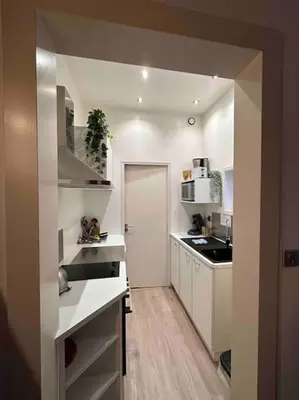 Cuisine ou kitchenette dans l'établissement Le Bacchus - hypercentre de Reims