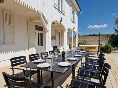 Balcon ou terrasse dans l'établissement Le Nid du Chardonnay