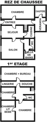 Plan de l'établissement 1843 le ruisseau du moulin