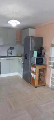 Cuisine ou kitchenette dans l'établissement Chez Malo