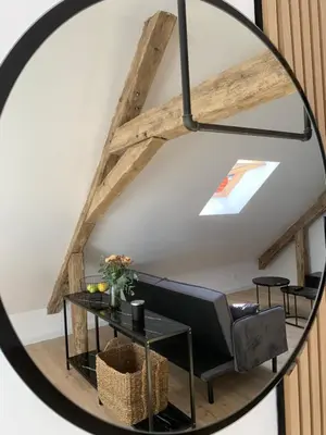 Coin salon dans l'établissement Le Bois Dormans