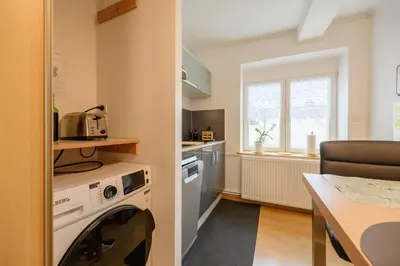 Cuisine ou kitchenette dans l'établissement l'Entracte, enjoy a 3 stars break in Sedan