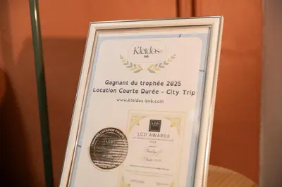 Certificat, récompense, panneau ou autre document affiché dans l'établissement Esope by Kleidos-Ravissant T2 en plein centre de Château-Thierry