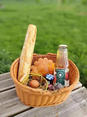 Nourriture dans la ferme ou à proximité
