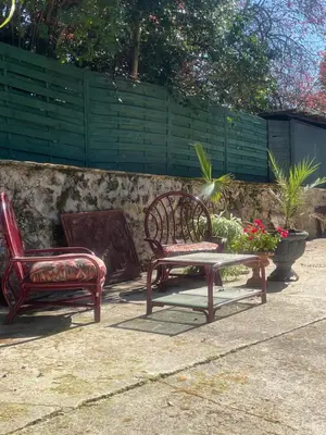 Jardin de l'établissement Relais Napoléonien Gîte historique au vert, 1h de Paris