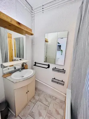 Salle de bains dans l'établissement Appartement « Dolce Vita »