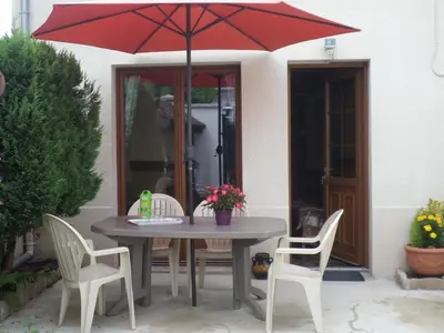 Terrasse ou espace extérieur de l'établissement Le gite de la faiencerie