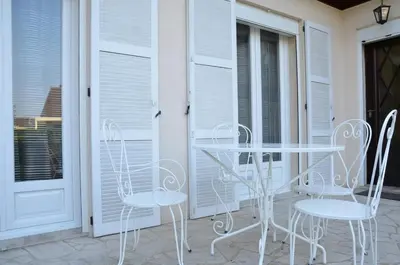 Balcon ou terrasse dans l'établissement Gîte 10G263