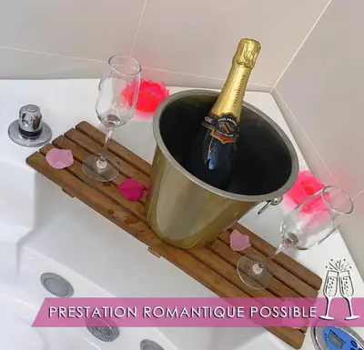 Boissons dans l'établissement Le Cocon des Remparts-Romantique à Pierrefonds