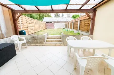 Balcon ou terrasse dans l'établissement Gîte d'Artagnan 3 chambres