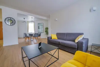 Coin salon dans l'établissement Sainte-Anne