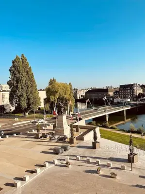 Vue sur la rivière ou le fleuve situé(e) à proximité de l'appartement