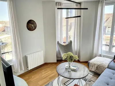 Coin salon dans l'établissement Le Agathe - Urbain et Bohème