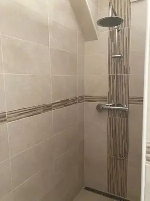 Salle de bains dans l'établissement Agréable Studio calme 2 pers