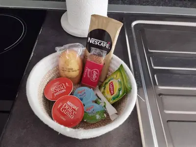 Nourriture dans l'appartement ou à proximité