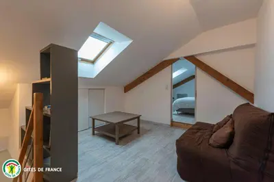 Coin salon dans l'établissement L'Appart de La Goutte d'Or