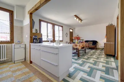 Cuisine ou kitchenette dans l'établissement Le Relais Champenois