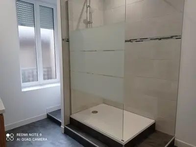 Salle de bains dans l'établissement Ravissant Studio