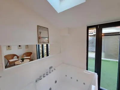 Salle de bains dans l'établissement Maputo - Appartement climatisé