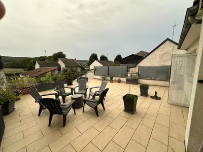 Balcon ou terrasse dans l'établissement La maison des copains