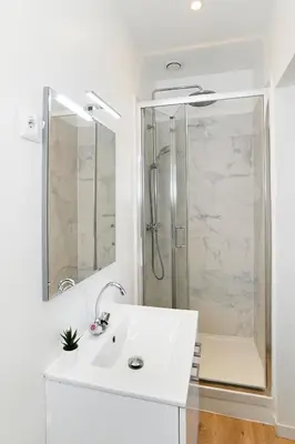 Salle de bains dans l'établissement TC Residences - Charmant Appartement