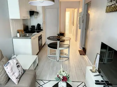 Cuisine ou kitchenette dans l'établissement Le Florentin - Hyper centre