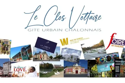 Certificat, récompense, panneau ou autre document affiché dans l'établissement Le Clos Voltaire