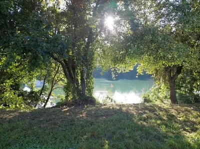 Paysage naturel près de la maison de vacances