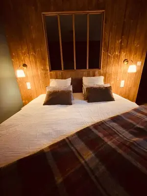 Un ou plusieurs lits dans un hébergement de l'établissement LA CABANE AFFRANCHIE
